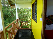 Tanna Adventures Accommodation - Front view of Sleeping Nima Bungalow