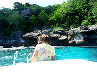 The Blue Hole highlights the spectacular coastline of Tanna island